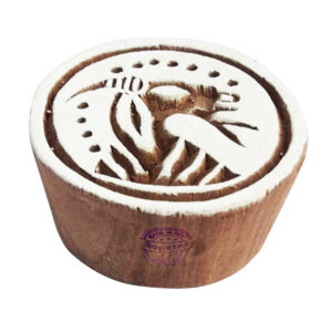 Round Wooden Stamps - Single