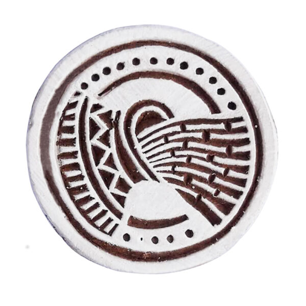 Round Wooden Stamps - Single