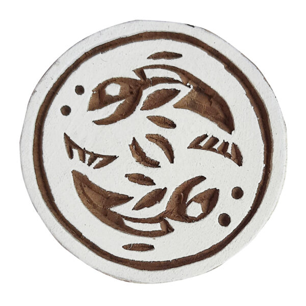 Round Wooden Stamps - Single