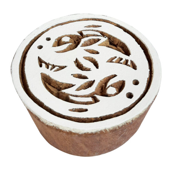 Round Wooden Stamps - Single