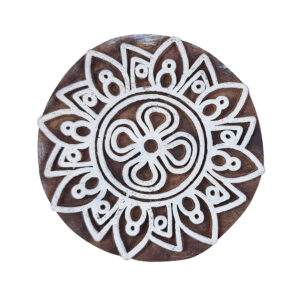 Round Wooden Stamps - Single