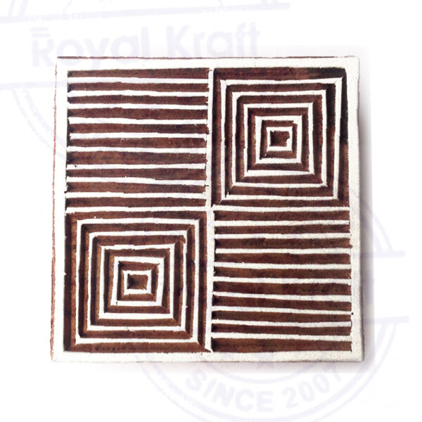 Square Wooden Stamps - Single