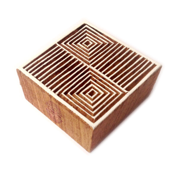 Square Wooden Stamps - Single