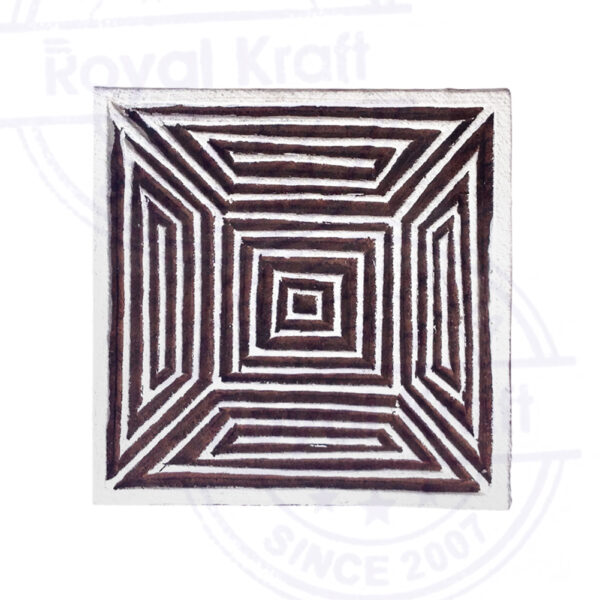 Square Wooden Stamps - Single