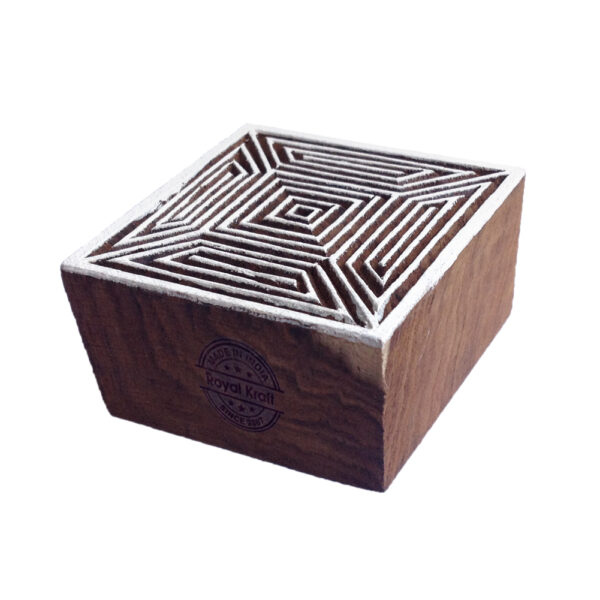 Square Wooden Stamps - Single