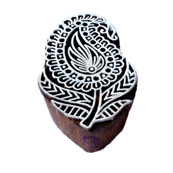 Paisley Wooden Stamps - Single