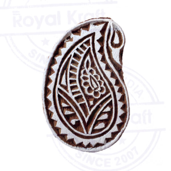 Paisley Wooden Stamps - Single