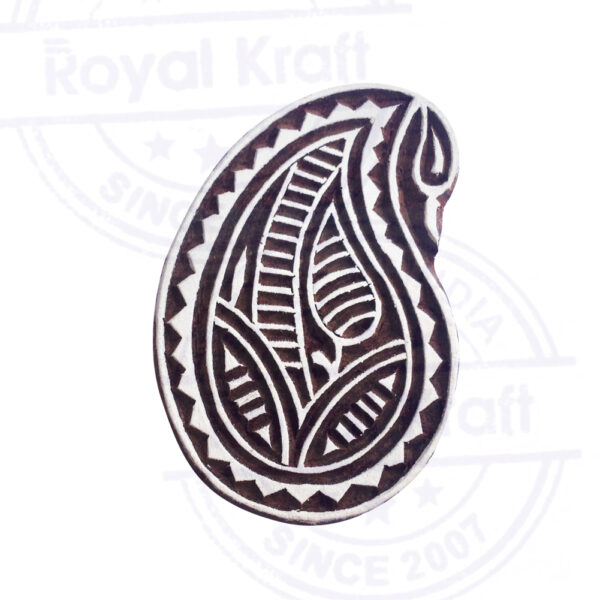 Paisley Wooden Stamps - Single