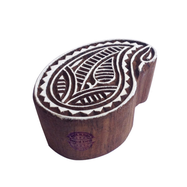 Paisley Wooden Stamps - Single