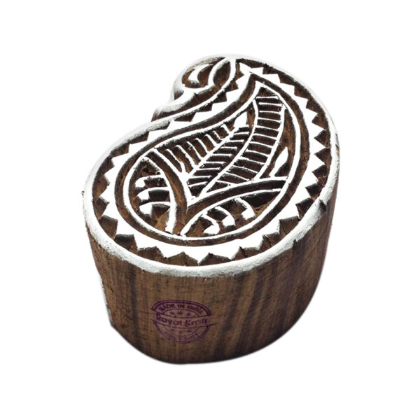 Paisley Wooden Stamps - Single