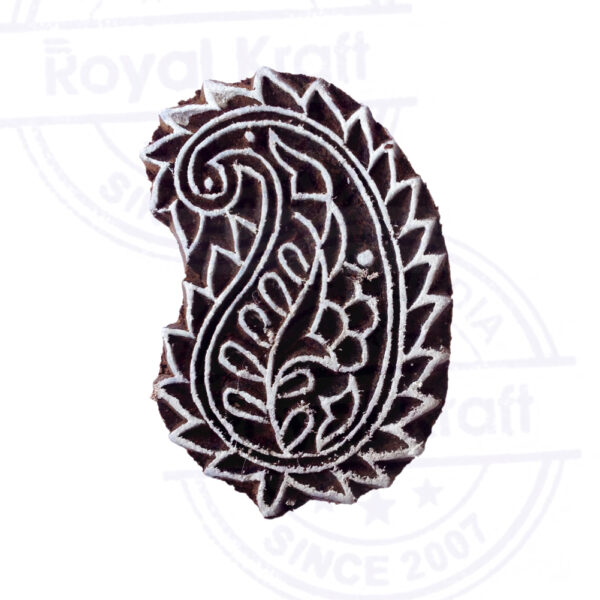 Paisley Wooden Stamps - Single