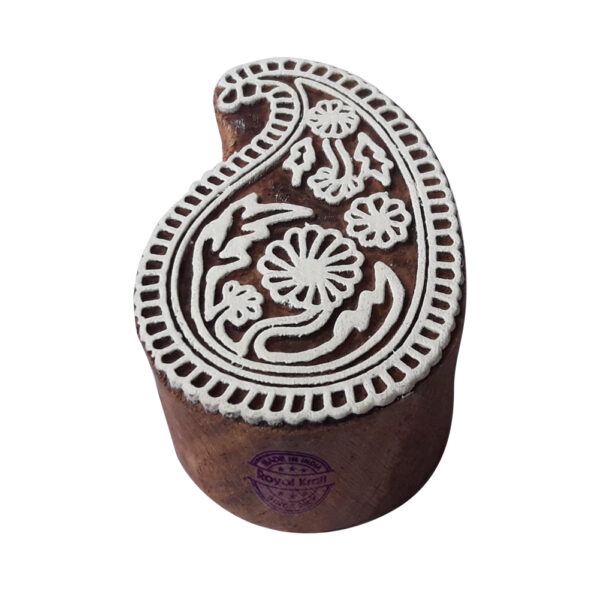 Paisley Wooden Stamps - Single