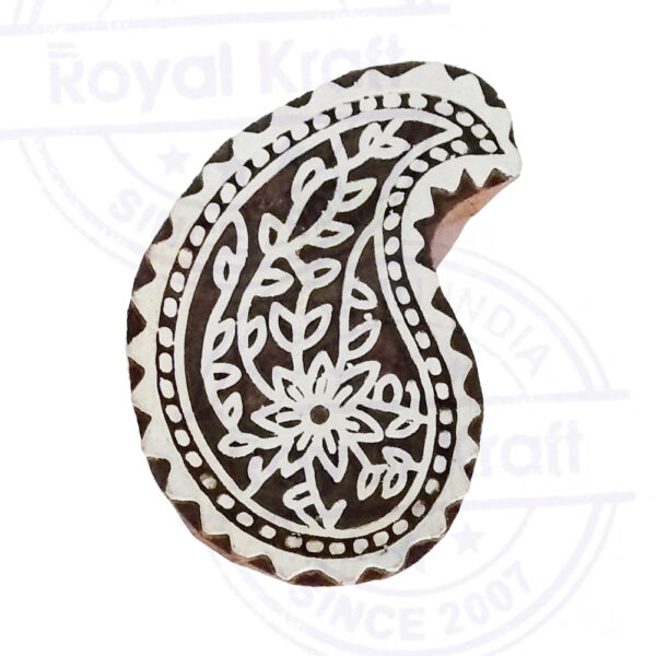 Paisley Wooden Stamps - Single