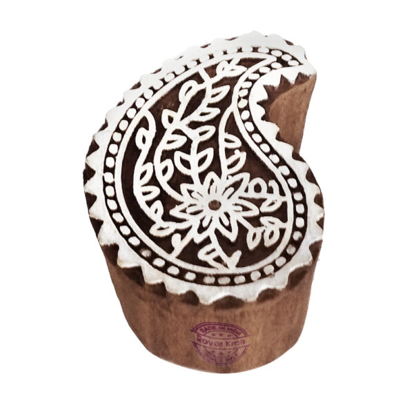 Paisley Wooden Stamps - Single