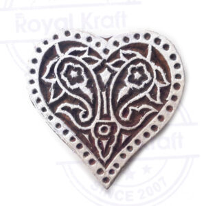 Heart Wooden Stamps - Single