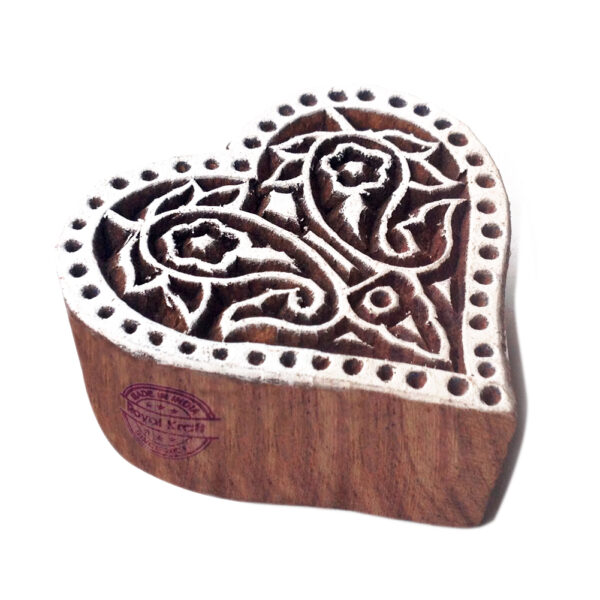 Heart Wooden Stamps - Single