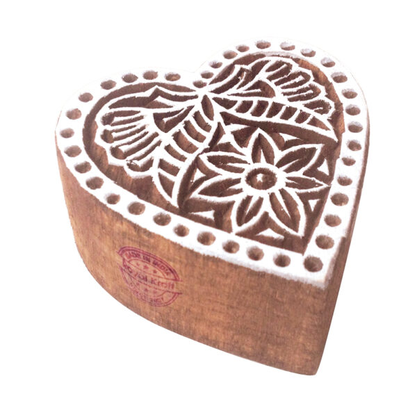 Heart Wooden Stamps - Single