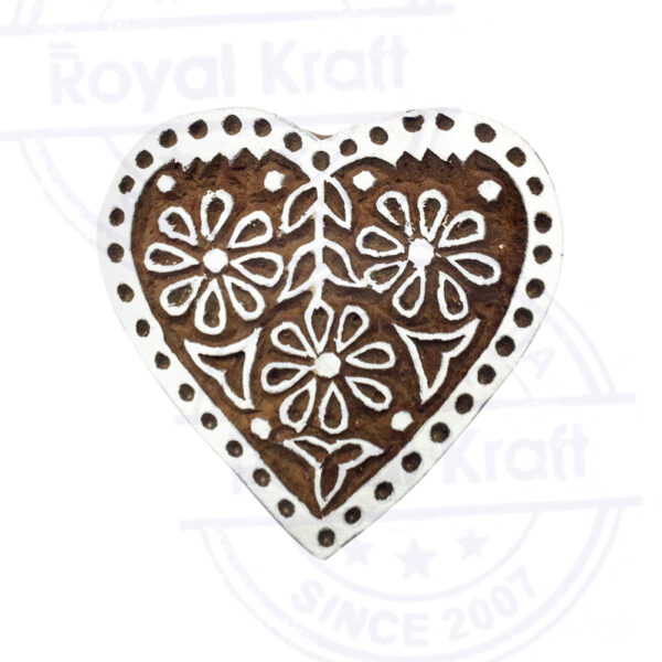 Heart Wooden Stamps - Single