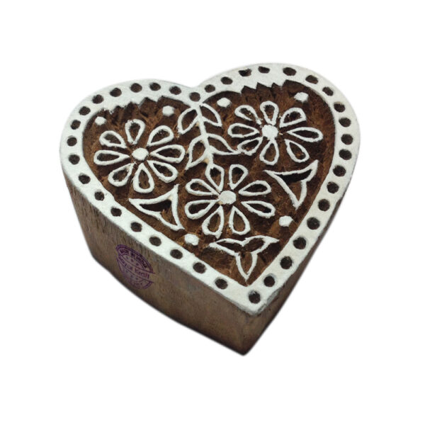 Heart Wooden Stamps - Single