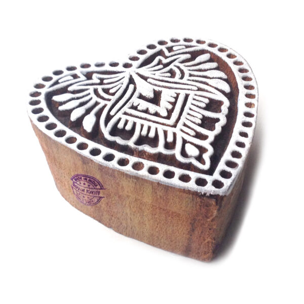 Heart Wooden Stamps - Single