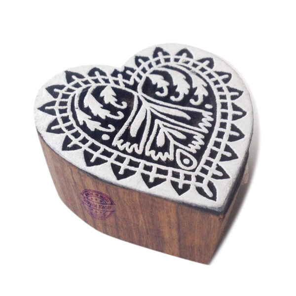 Heart Wooden Stamps - Single