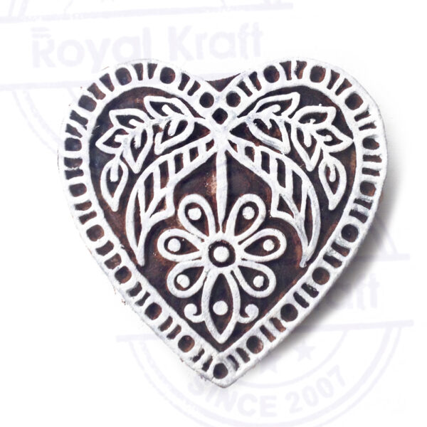 Heart Wooden Stamps - Single