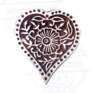 Heart Wooden Stamps - Single