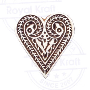 Heart Wooden Stamps - Single