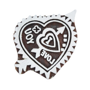 Heart Wooden Stamps - Single