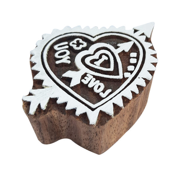 Heart Wooden Stamps - Single