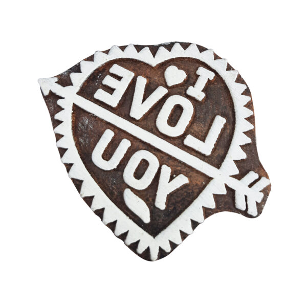 Heart Wooden Stamps - Single