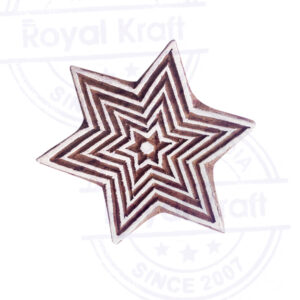 Star Wooden Stamps - Single