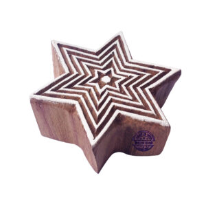 Star Wooden Stamps - Single