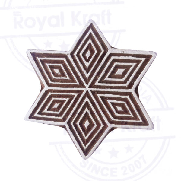 Star Wooden Stamps - Single