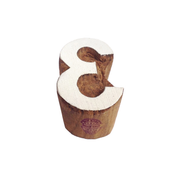 Educational Wooden Stamps - Single