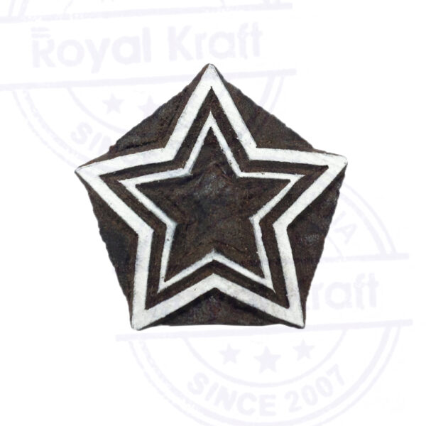 Star Wooden Stamps - Single