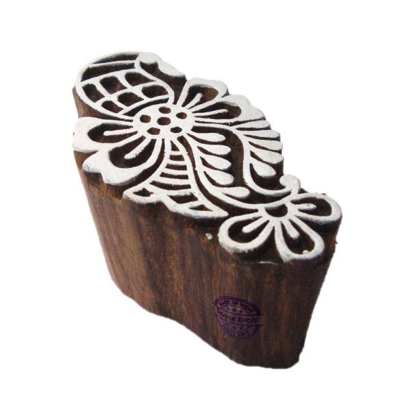 Floral Wooden Stamps - Single