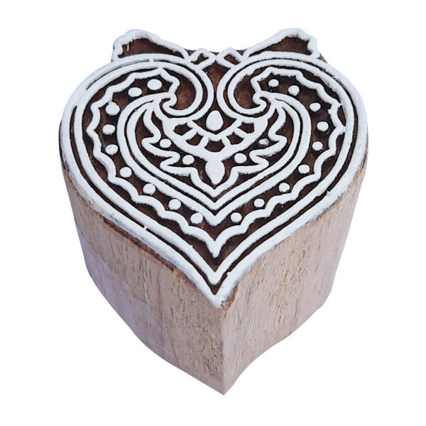 Heart Wooden Stamps - Single