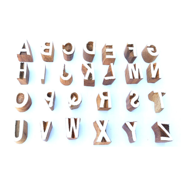 Alphabets Printing Blocks