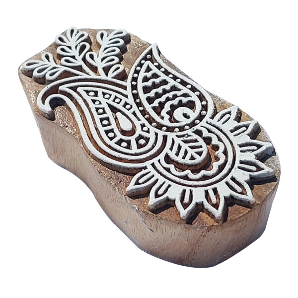 Floral Wooden Stamp