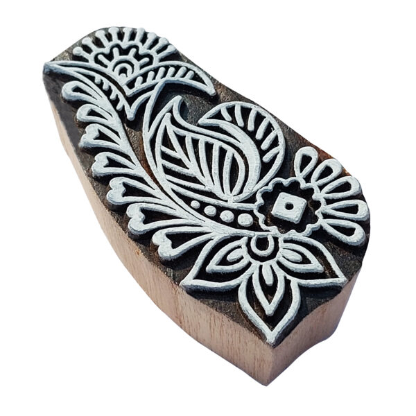 Floral Wooden Stamp