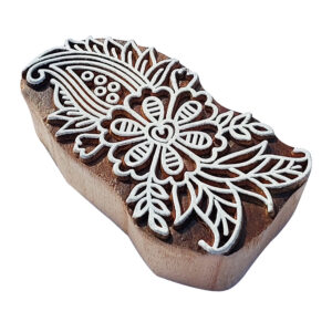 Floral Wooden Stamp