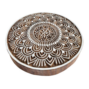 Big Round Wooden Stamp