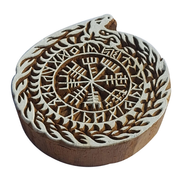 Ouroboros Round Stamp