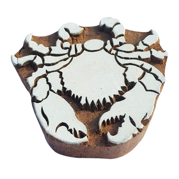 Crab Wooden Stamp