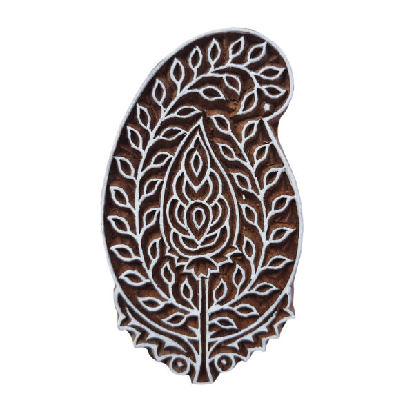 Paisley Printing Block