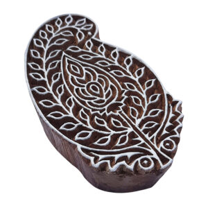 Paisley Wooden Stamp