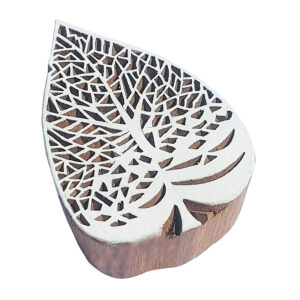 Leaf Wooden Stamp