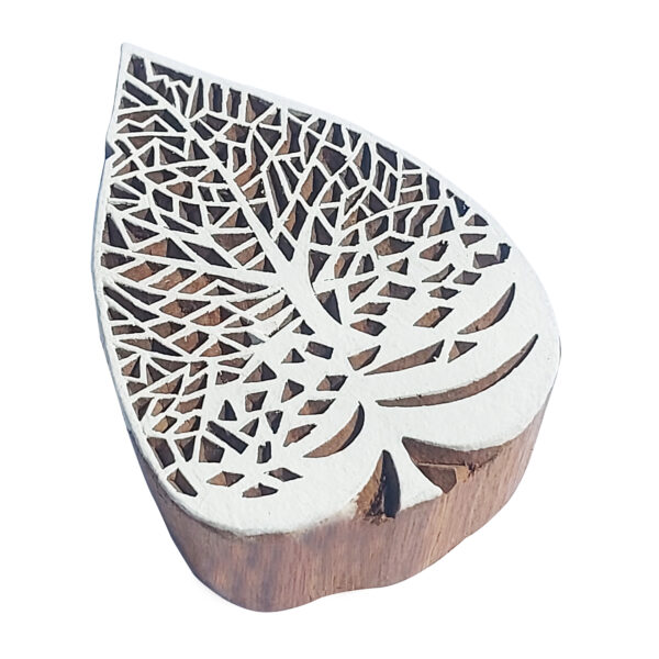 Leaf Wooden Stamp